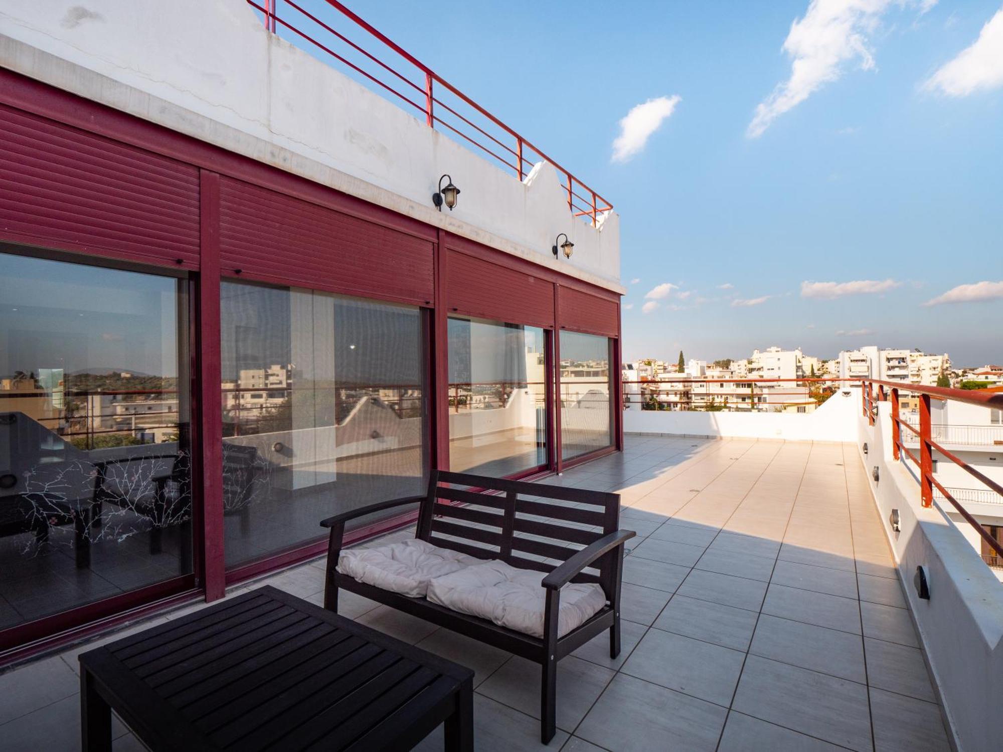 Luxury View Apartment 10Min From Athens Airport Koropíon Eksteriør bilde